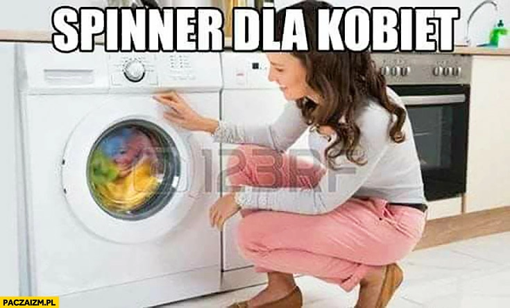 
    Spinner dla kobiet pralka Fidget spinner