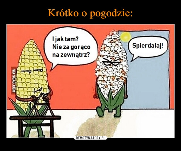 
    Krótko o pogodzie: