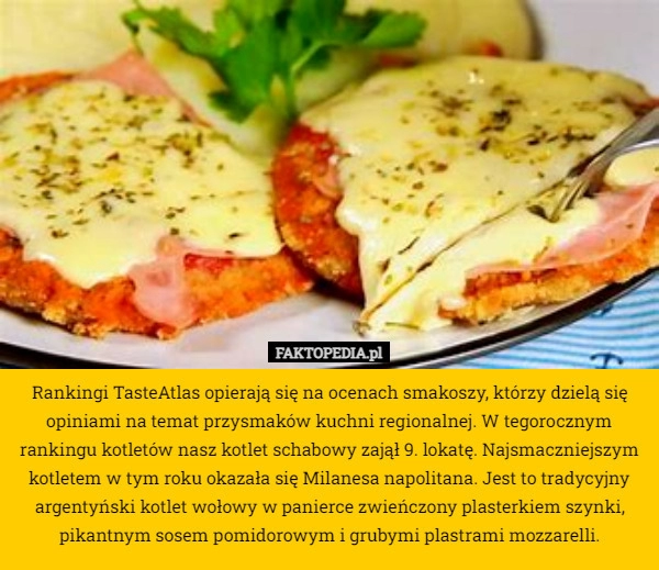 
    Rankingi TasteAtlas opierają się na ocenach smakoszy, którzy dzielą się