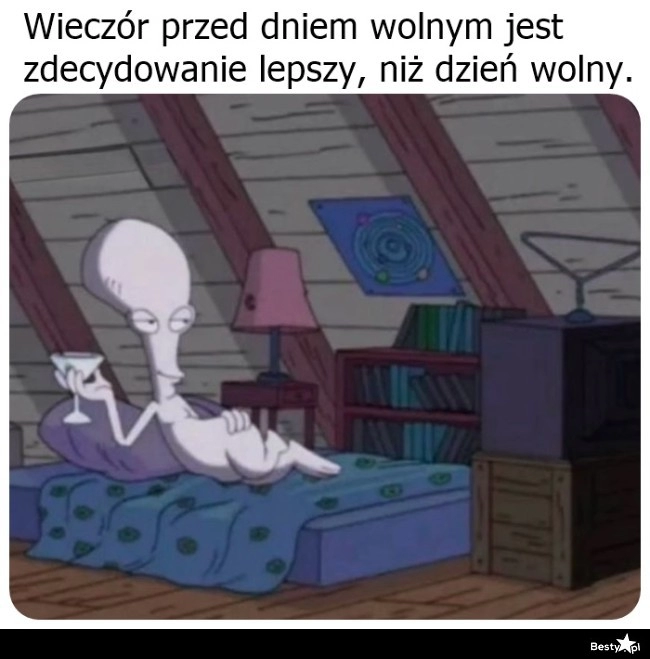 
    Wieczór przed dniem wolnym 