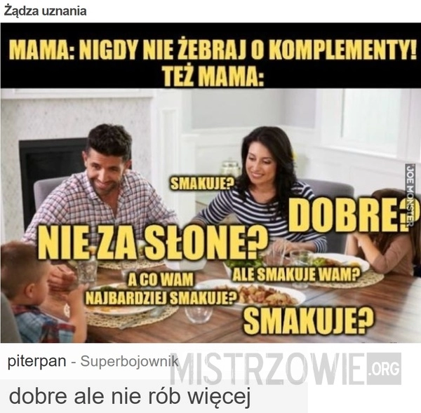 
    Żądza uznania