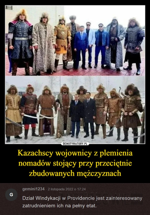 
    Kazachscy wojownicy