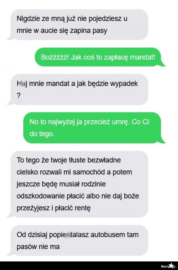 
    Kłótnia o pasy 