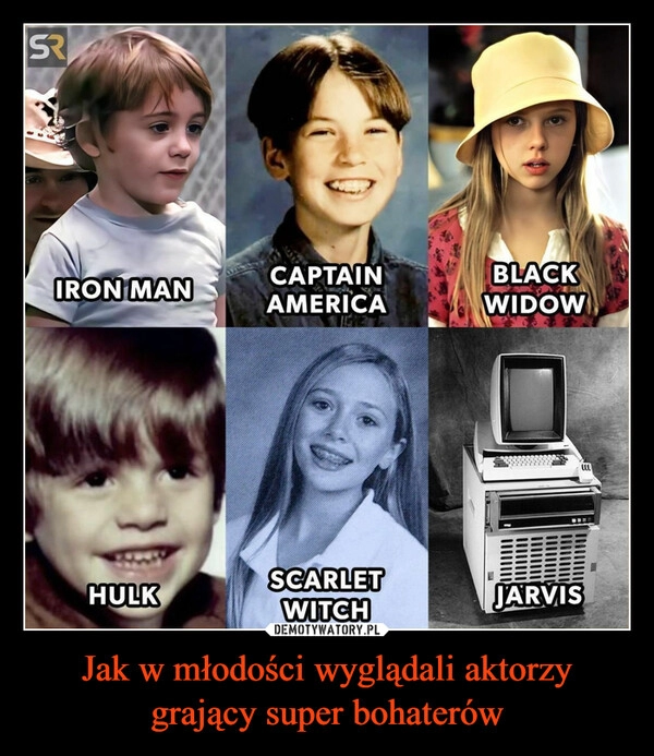 
    Jak w młodości wyglądali aktorzy grający super bohaterów