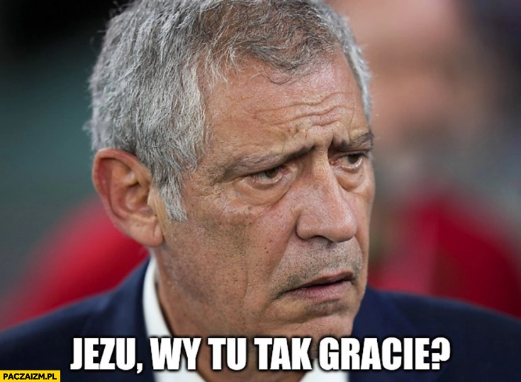 
    Fernando Santos Jezu wy tu tak gracie?