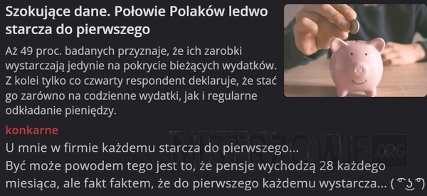 
    Szokujące dane