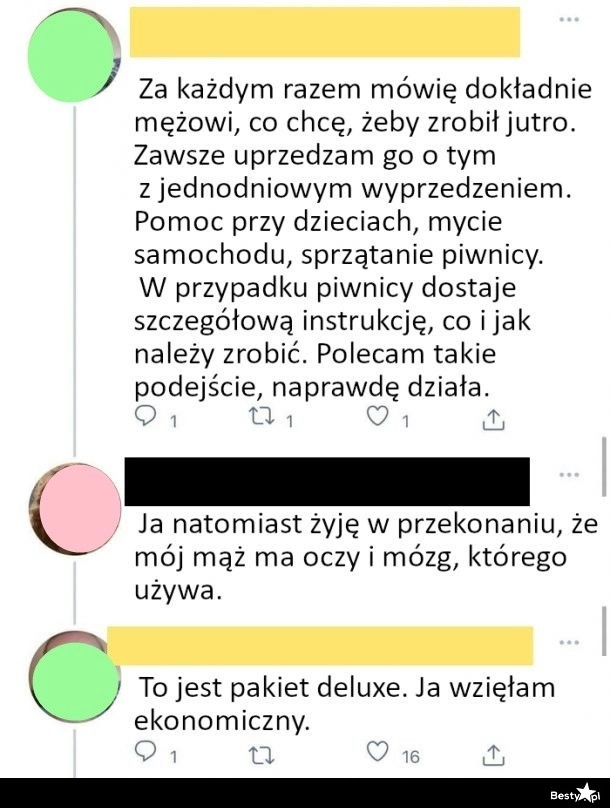 
    Instrukcja postępowania z mężem 