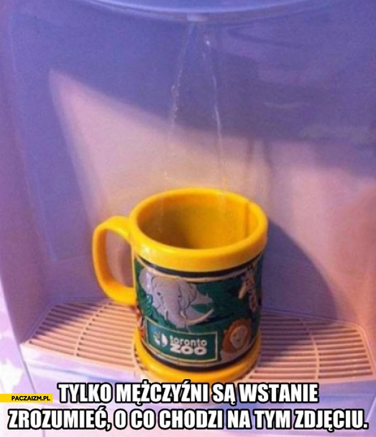 
    Tylko mężczyźni są w stanie zrozumieć o co chodzi na tym zdjęciu