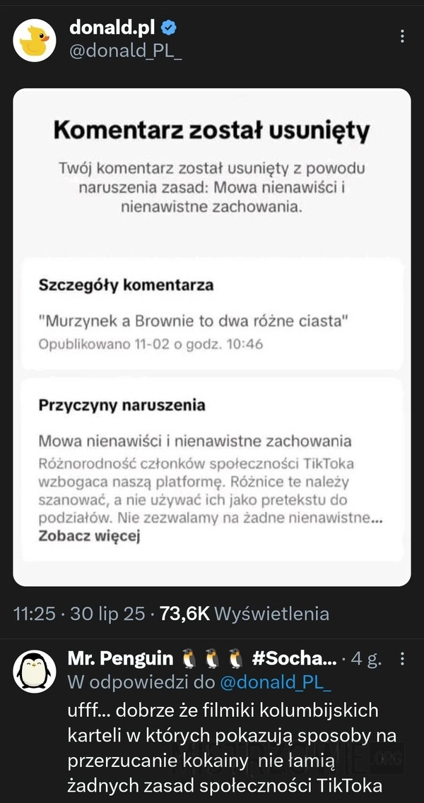 
    Dwa różne ciasta