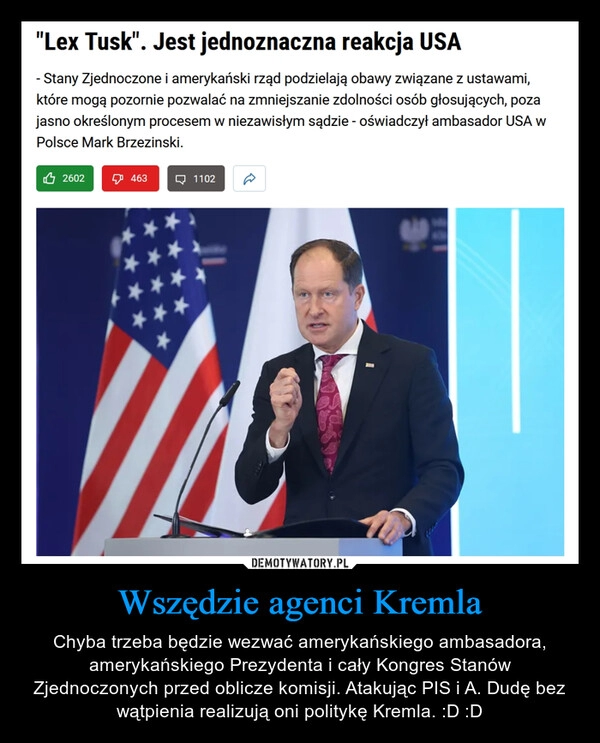 
    Wszędzie agenci Kremla