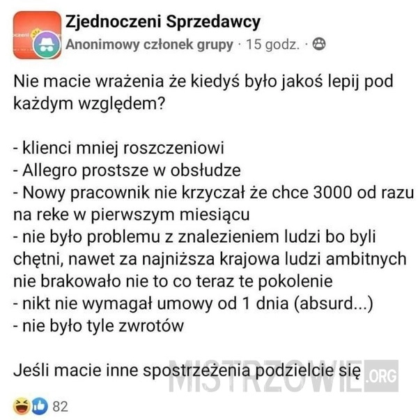 
    Kiedyś to było