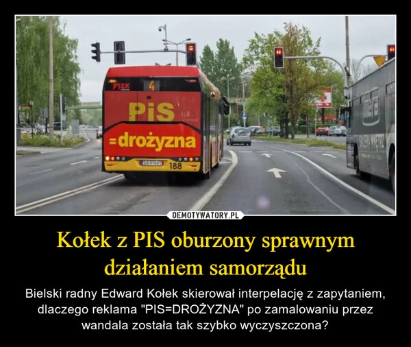 
    Kołek z PIS oburzony sprawnym działaniem samorządu