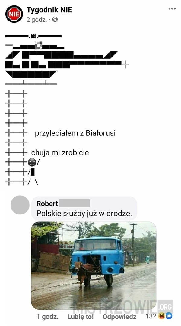 
    Helikopter z Białorusi