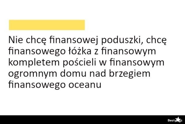 
    Poduszka finansowa 