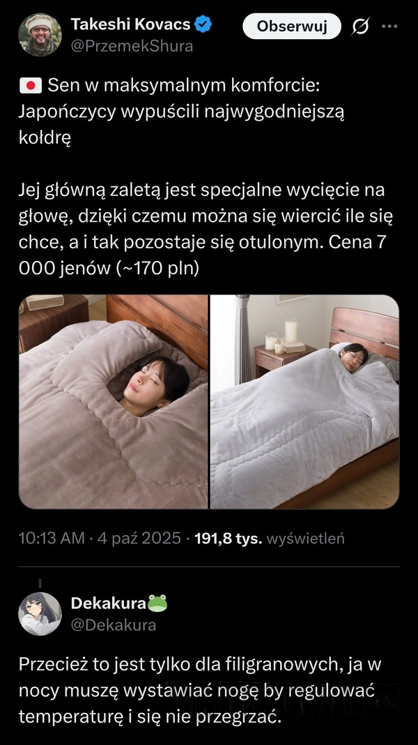 
    Kołdra
