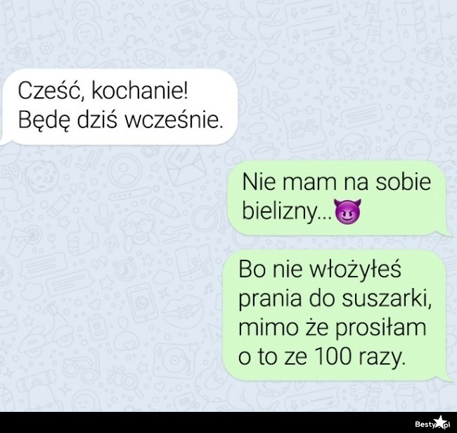 
    Małżeński flirt 