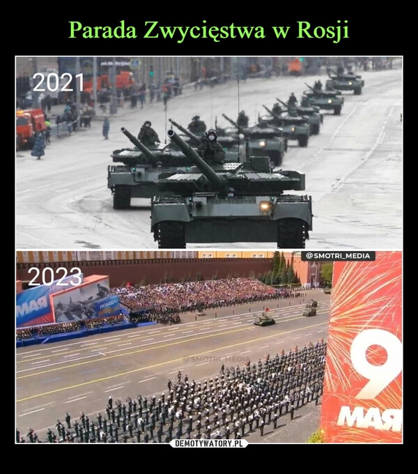 
    Parada Zwycięstwa w Rosji