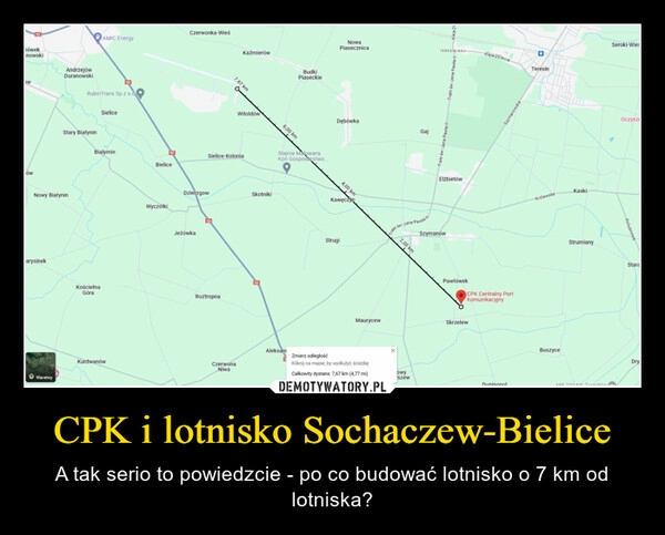 
    CPK i lotnisko Sochaczew-Bielice