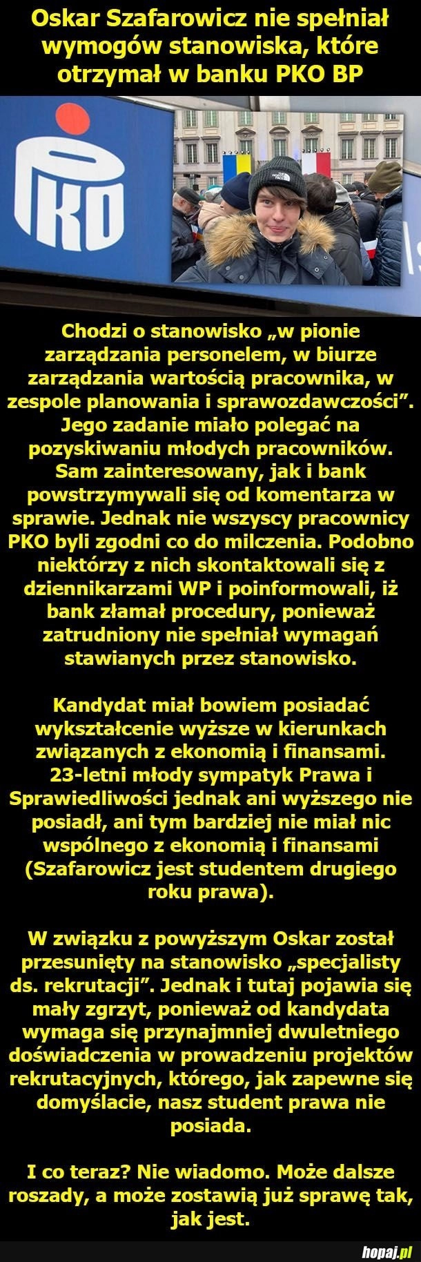 
    Cóż za zaskoczenie