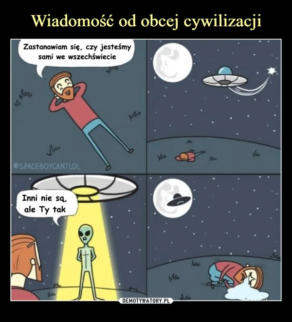 
    Wiadomość od obcej cywilizacji