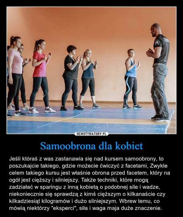 
    Samoobrona dla kobiet