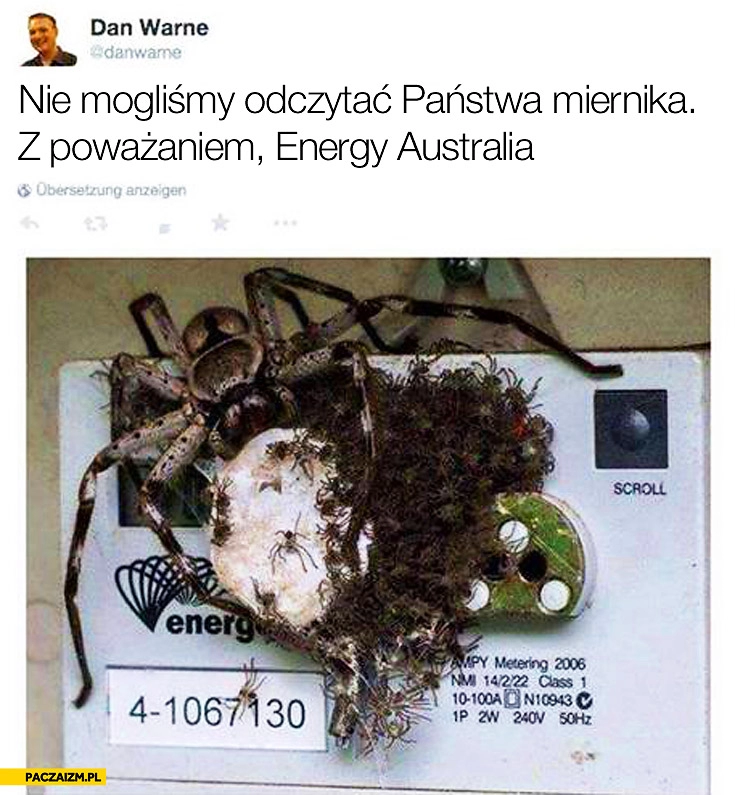 
    Nie mogliśmy odczytać Państwa miernika Energy Australia