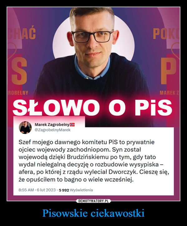 
    Pisowskie ciekawostki