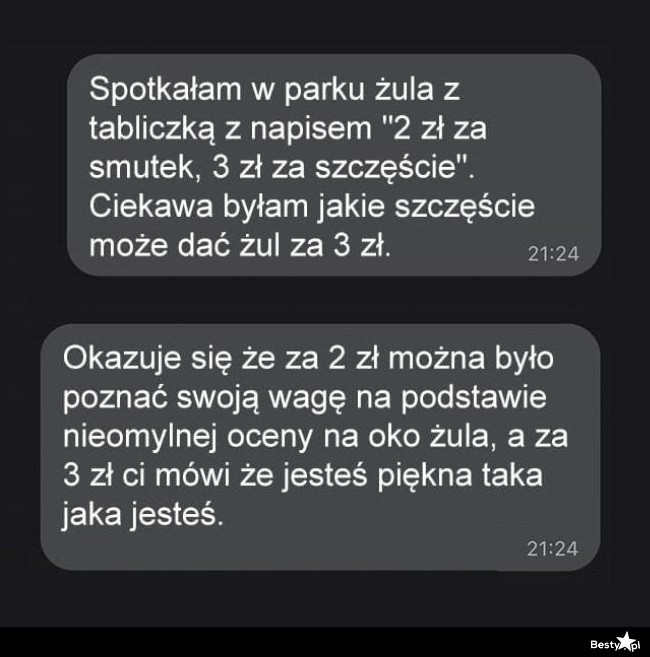 
    Pan żul z ofertą 