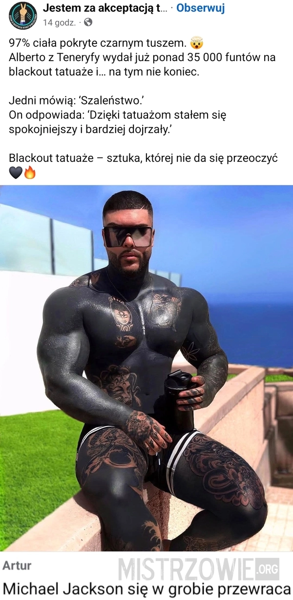 
    Czarny tusz