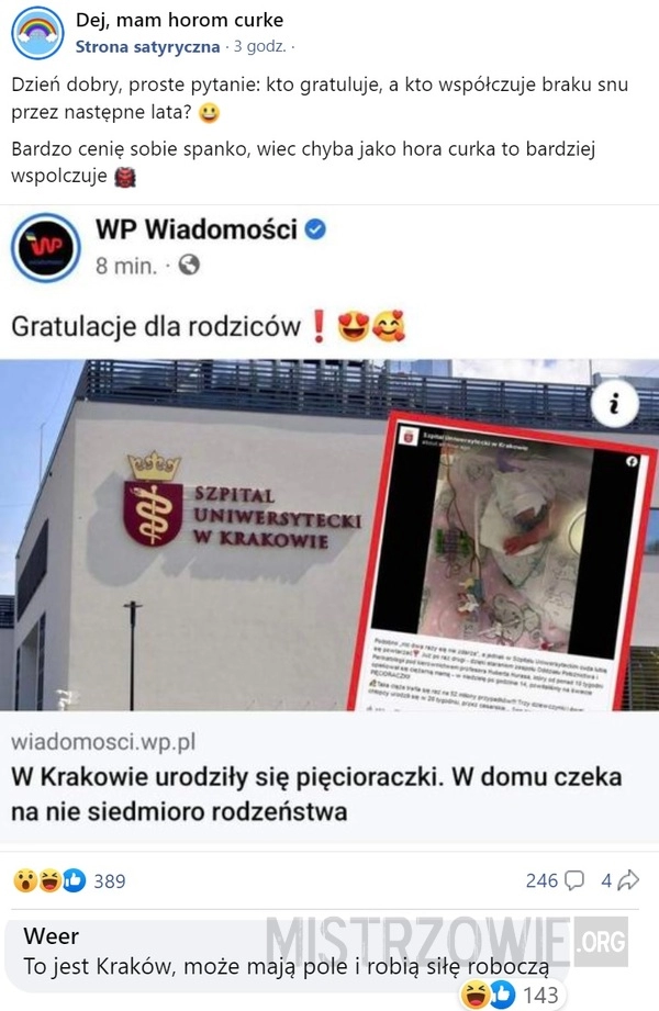 
    Pięcioraczki