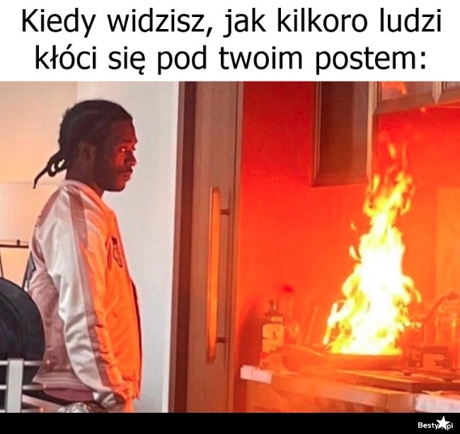 
    Kłótnia pod postem 