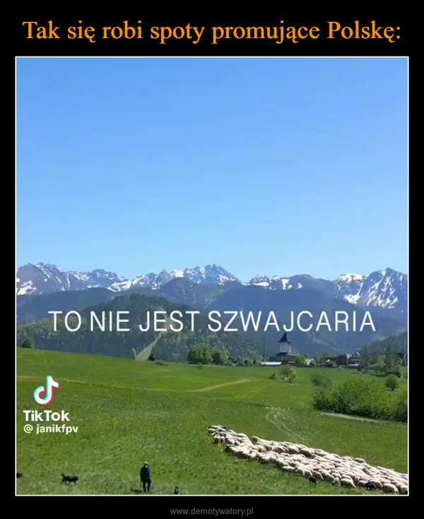 
    Tak się robi spoty promujące Polskę: