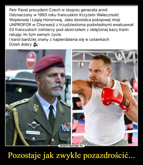 
    Pozostaje jak zwykle pozazdrościć...