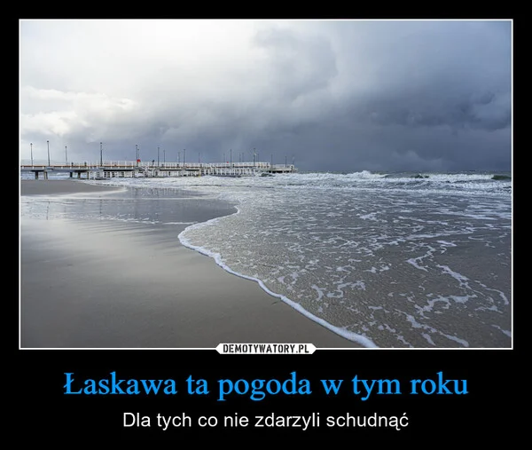 
    Łaskawa ta pogoda w tym roku
