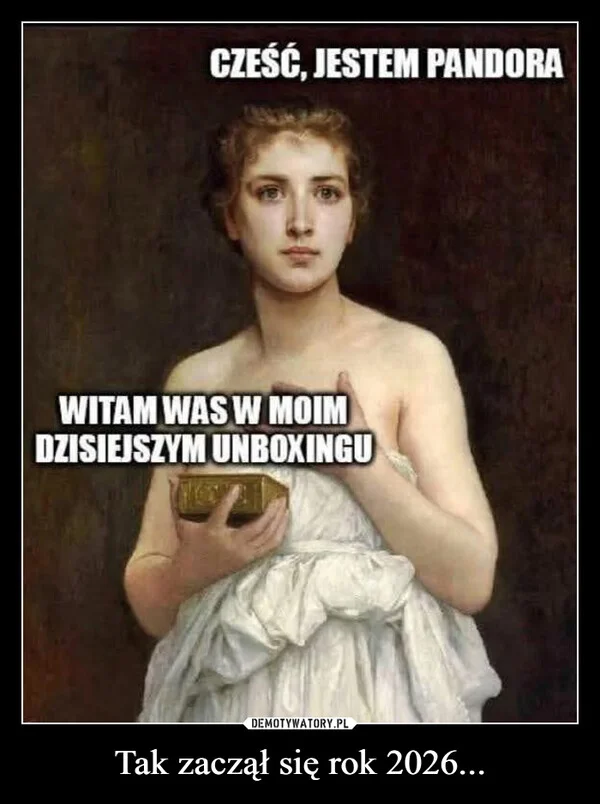 
    Tak zaczął się rok 2026...