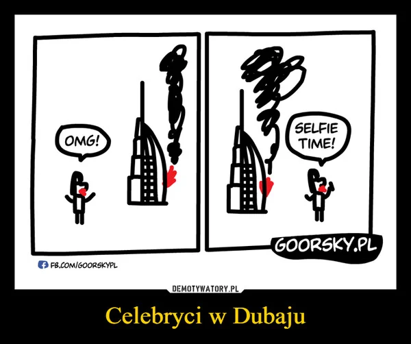 
    Celebryci w Dubaju