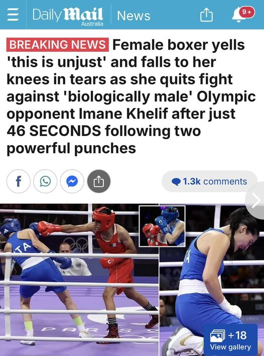 
    The Olympics is a bad joke