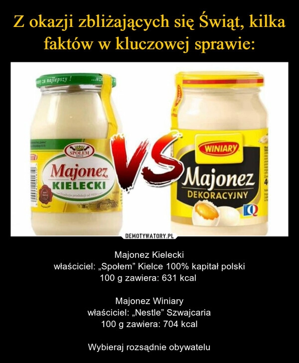 
    Z okazji zbliżających się Świąt, kilka faktów w kluczowej sprawie: