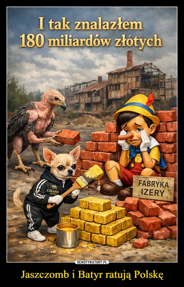 
    Jaszczomb i Batyr ratują Polskę