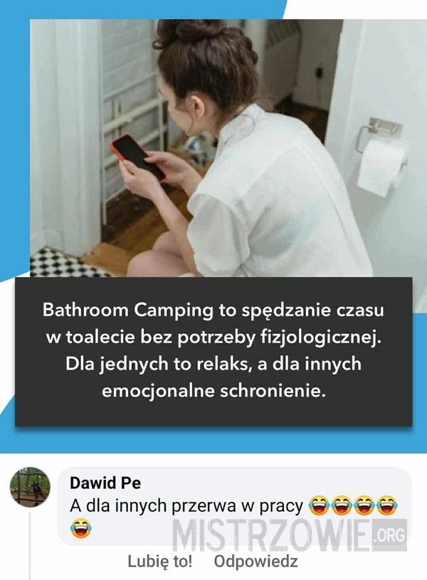 
    Czas w toalecie