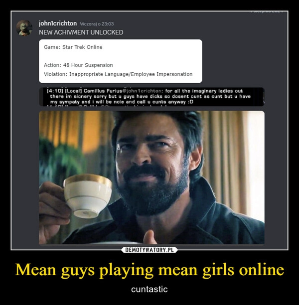 
    Mean guys playing mean girls online