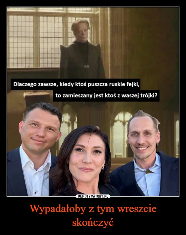 
    Wypadałoby z tym wreszcie skończyć