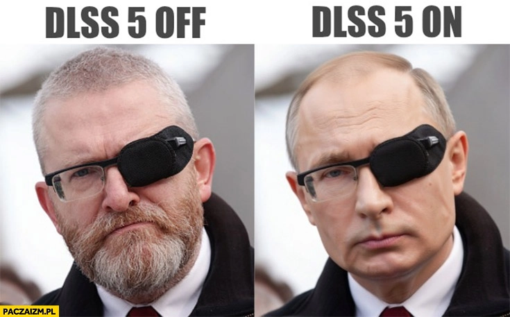 
    Braun DLSS 5 off vs putin DLSS 5 on