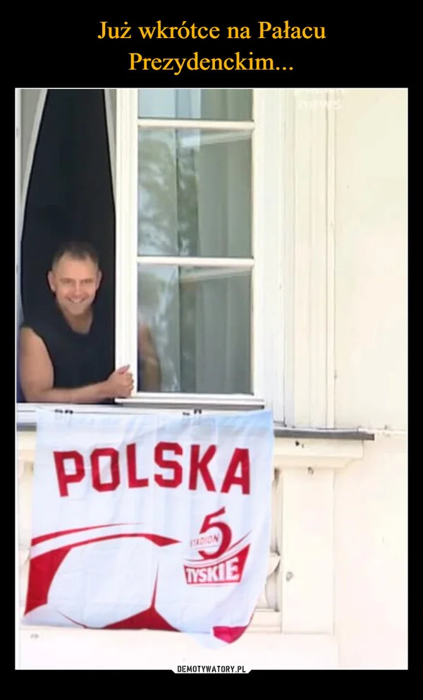 
    Już wkrótce na Pałacu Prezydenckim...