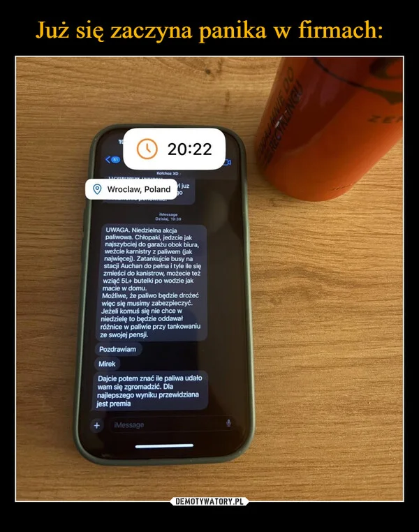 
    Już się zaczyna panika w firmach: