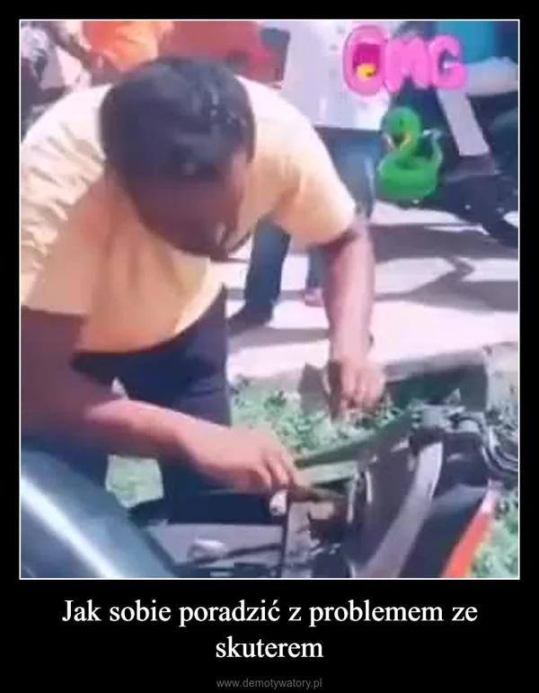 
    Jak sobie poradzić z problemem ze skuterem