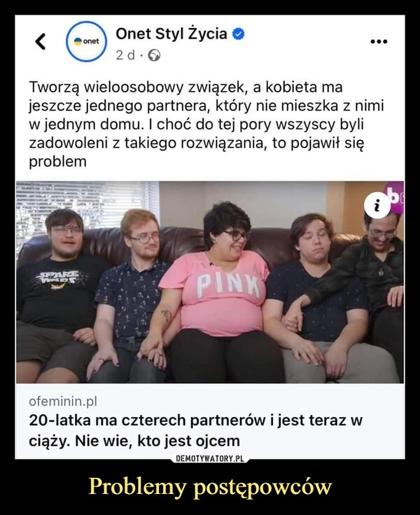 
    Problemy postępowców