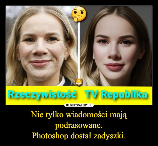 
    Nie tylko wiadomości mają podrasowane.
Photoshop dostał zadyszki.