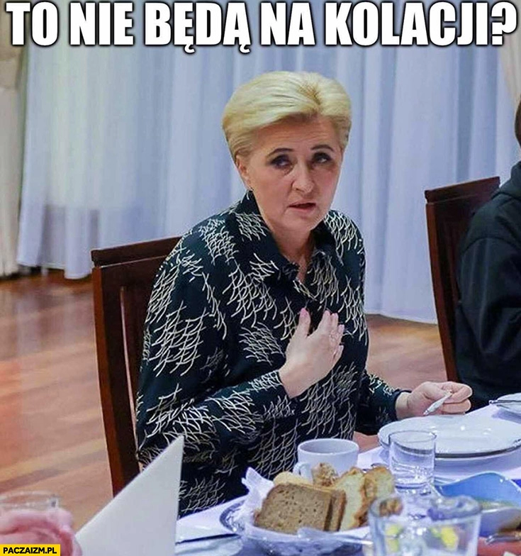 
    Agada Duda to nie będą na kolacji? Kamiński Wąsik