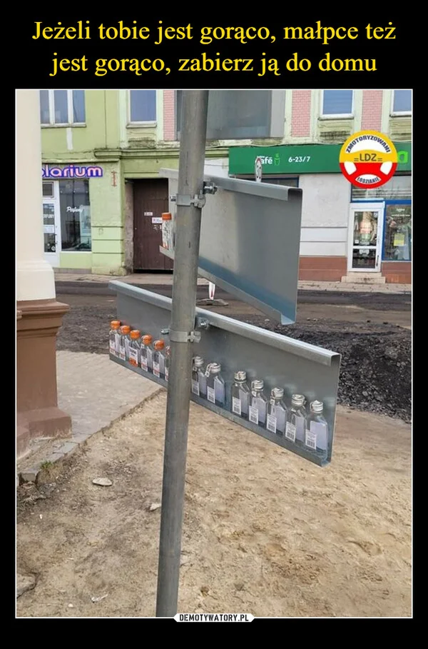 
    Jeżeli tobie jest gorąco, małpce też jest gorąco, zabierz ją do domu